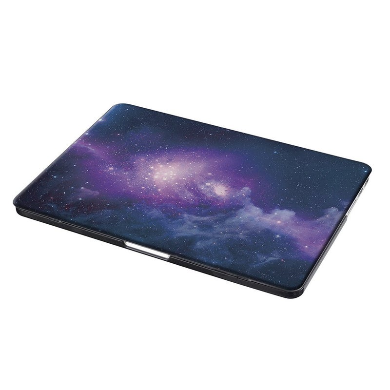 UESWILL Galaxy Pattern Hard Shell Case Compatible with MacBook Pro 13 inch with Retina Display No CD-ROM (Model A1502/A1425, Early 2015/2014/2013/Late 2012), Nebula/Purple - Image 4